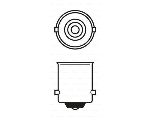 Автолампа Bosch 4W (1 987 302 207)