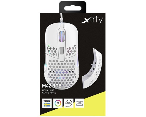 Мишка Xtrfy M42 RGB White (XG-M42-RGB-WHITE)