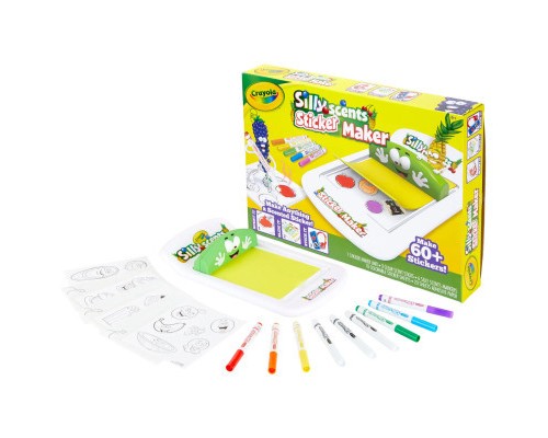 Набір для творчості Crayola Silly Scents Cтворення ароматних стикерів (256367.004)