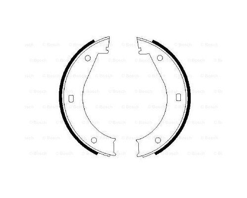 Гальмівні колодки Bosch 0 986 487 211