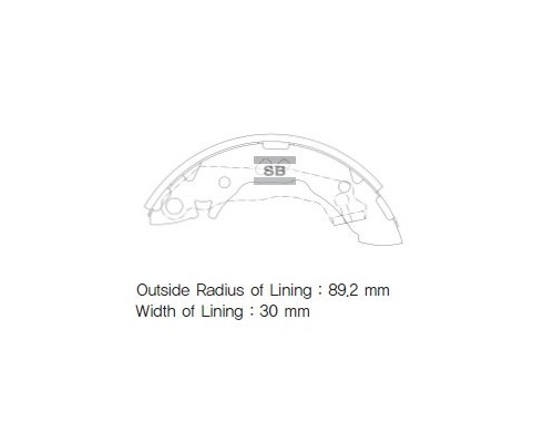 Гальмівні колодки HI-Q SA047