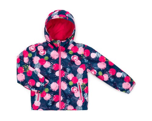 Куртка дитяча TOP&SKY на флісі (7023-1-120G-fuchsia)