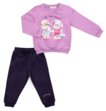 Набір дитячого одягу Breeze з ведмедиками (16102-98G-purple)