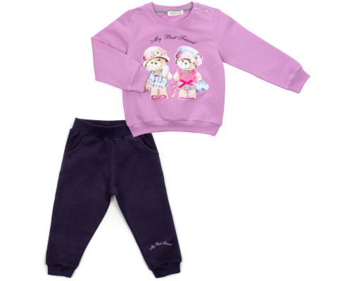 Набір дитячого одягу Breeze з ведмедиками (16102-98G-purple)
