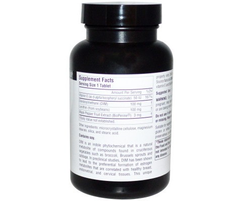Вітамінно-мінеральний комплекс Source Naturals DIM (дііндолілметан) 100мг, 120 таблеток (SN1567)
