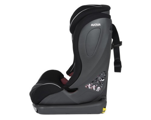 Автокрісло Avova Sperling-Fix i-Size 1-2-3 Pearl Black (4260621463011)