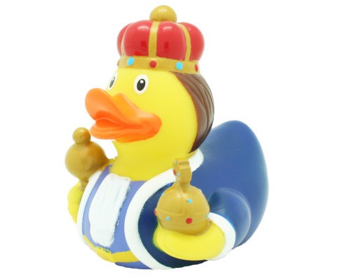 Іграшка для ванної Funny Ducks Качка Король (L1840) Іграшка для ванної Funny Ducks Качка Король (L1840)