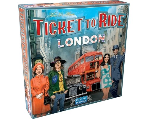 Настільна гра Days of Wonder Ticket to Ride: London , англійська (824968200612) Настільна гра Days of Wonder Ticket to Ride: London , англійська (824968200612)