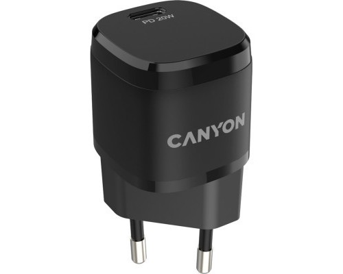 Зарядний пристрій Canyon PD 20W black (CNE-CHA20B05)