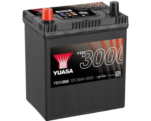 Акумулятор автомобільний Yuasa 12V 36Ah SMF Battery (YBX3055)