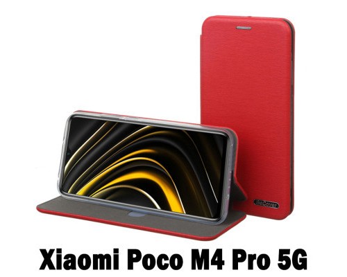Чохол до мобільного телефона BeCover Exclusive Poco M4 Pro 4G Burgundy Red (707924)