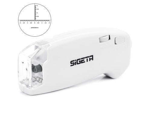 Мікроскоп Sigeta MicroGlass 40x R/T (зі шкалою) (65136)