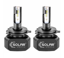 Автолампа SOLAR H4 LED 12/24V 40W 5000Lm 6000K, CSP1860 (8204)