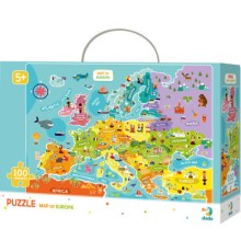 Пазл DoDo Мапа Європи (англійська версія) (300124)