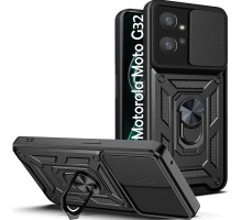 Чохол до мобільного телефона BeCover Military Motorola Moto G32 Black (708177)