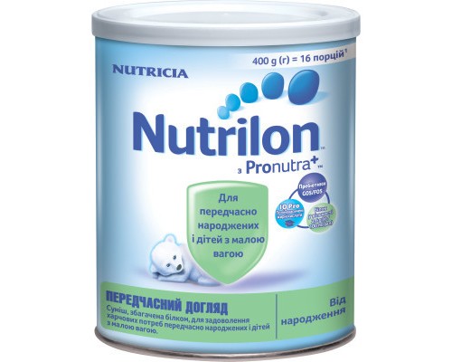 Дитяча суміш Nutrilon Передчасний догляд 400 г (8712400745307)