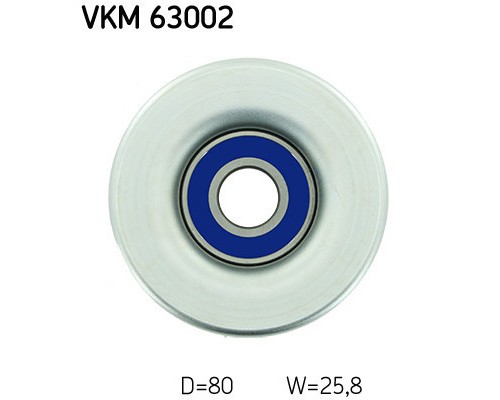 Ролик натягувача ременя SKF VKM 63002