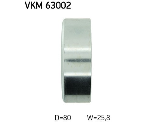 Ролик натягувача ременя SKF VKM 63002