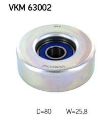 Ролик натягувача ременя SKF VKM 63002