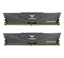 Модуль пам'яті для комп'ютера DDR4 16GB (2x8GB) 3600 MHz Vulcan Z Gray Team (TLZGD416G3600HC18JDC01)