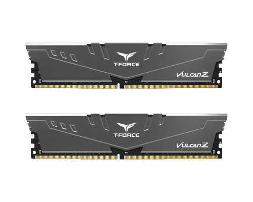 Модуль пам'яті для комп'ютера DDR4 16GB (2x8GB) 3600 MHz Vulcan Z Gray Team (TLZGD416G3600HC18JDC01)