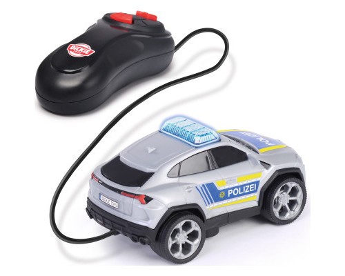 Машина Dickie Toys Поліцейська машина Ламборгіні Урус на дистанційному керуванні зі світловим ефектом 13 см (3712023) Машина Dickie Toys Поліцейська машина Ламборгіні Урус на дистанційному керуванні зі світловим ефектом 13 см (3712023)