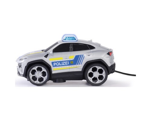 Машина Dickie Toys Поліцейська машина Ламборгіні Урус на дистанційному керуванні зі світловим ефектом 13 см (3712023) Машина Dickie Toys Поліцейська машина Ламборгіні Урус на дистанційному керуванні зі світловим ефектом 13 см (3712023)