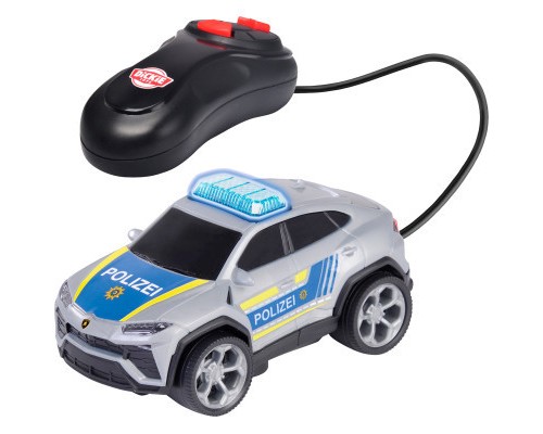 Машина Dickie Toys Поліцейська машина Ламборгіні Урус на дистанційному керуванні зі світловим ефектом 13 см (3712023) Машина Dickie Toys Поліцейська машина Ламборгіні Урус на дистанційному керуванні зі світловим ефектом 13 см (3712023)