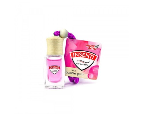Ароматизатор для автомобіля MOJE AUTO Insenti Wood Bubble Gum 8мл (15-157) 