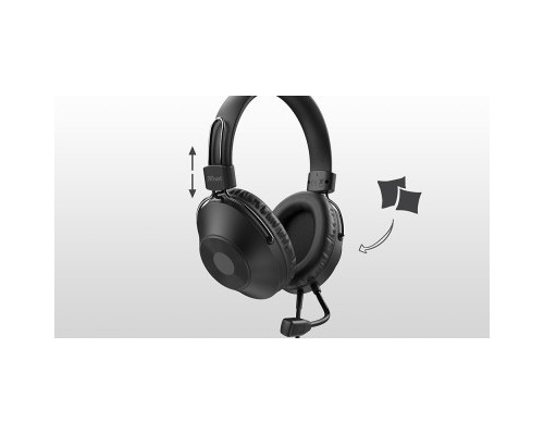 Навушники Trust Zaru USB Black (24187)