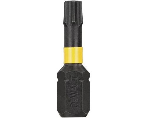 Набір біт DeWALT IMPACT TORSION, ударні, Torx, Т25, L = 25 мм, 5 шт (DT7382T)