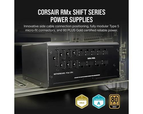 Блок живлення Corsair 1200W RM1200x Shift PCIE5 (CP-9020254-EU)