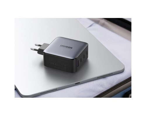 Зарядний пристрій Ugreen Nexode USB-A+3*USB-C 100W GaN Te ch Fast Black (CD226)