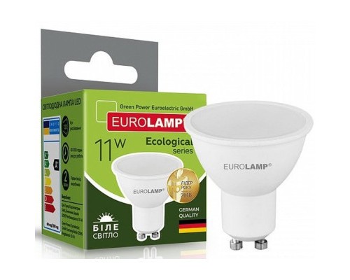 Лампочка Eurolamp LED SMD MR16 11W GU10 4000K 220V (LED-SMD-11104(P))