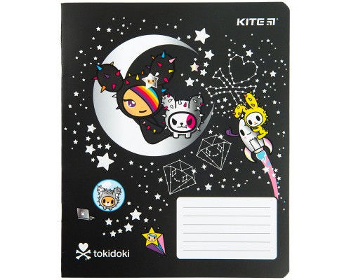 Зошит Kite tokidoki 18 аркушів, лінія (TK23-237)