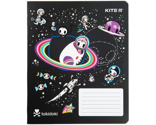 Зошит Kite tokidoki 18 аркушів, лінія (TK23-237)