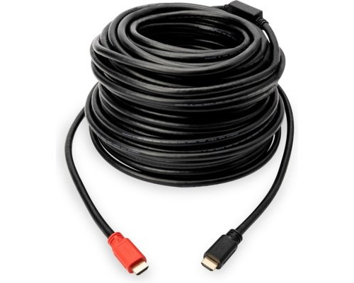Кабель мультимедійний HDMI to HDMI 30.0m Amplifier Digitus (AK-330118-300-S)