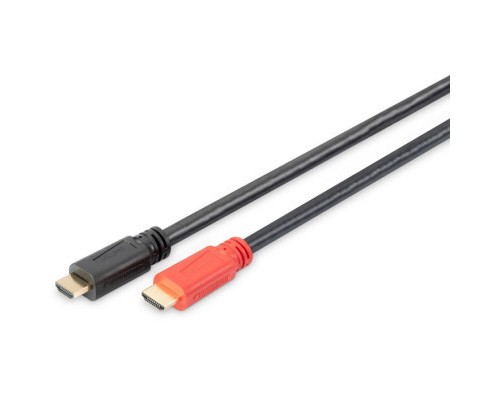 Кабель мультимедійний HDMI to HDMI 30.0m Amplifier Digitus (AK-330118-300-S)