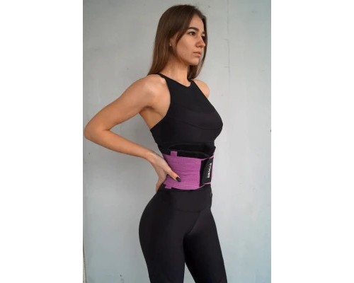 Атлетичний пояс Power System Waist Shaper PS-6031 Pink L/XL (PS_6031_L/XL_Pink)