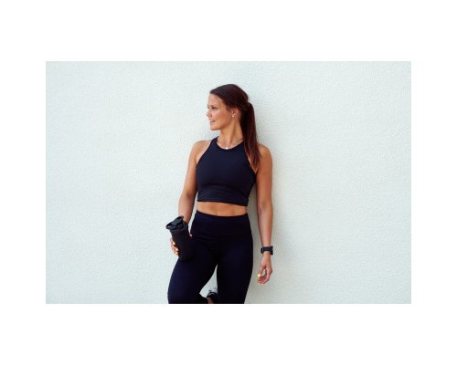 Шейкер спортивний SmartShake Reforce Stainless Steel 30oz/900ml Black (11150103)