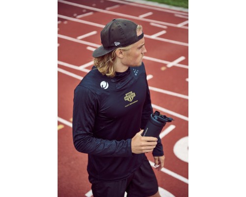 Шейкер спортивний SmartShake Reforce Stainless Steel 30oz/900ml Black (11150103)