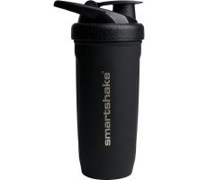 Шейкер спортивний SmartShake Reforce Stainless Steel 30oz/900ml Black (11150103)