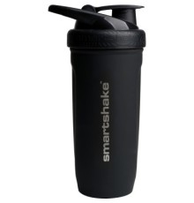 Шейкер спортивний SmartShake Reforce Stainless Steel 30oz/900ml Black (11150103)