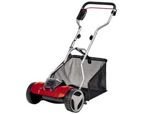 Газонокосарка Einhell GE-HM 18/38 Li - Solo, 18В, PXC, 38 см, 45 л, 14-38 мм, 10.5 кг (без АКБ і ЗП) (3414200)