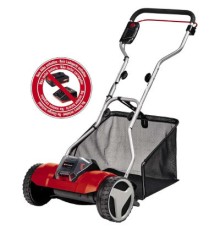 Газонокосарка Einhell GE-HM 18/38 Li - Solo, 18В, PXC, 38 см, 45 л, 14-38 мм, 10.5 кг (без АКБ і ЗП) (3414200)