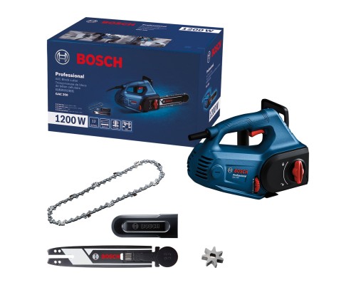 Ланцюгова пила Bosch Professional для газобетонных блоків GAC 250, 1200 Вт, 330 мм, 3/8 (0.601.2B6.020)