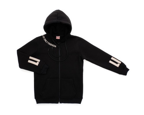 Спортивний костюм дитячий Joi флісовий (H-208-140G-black)
