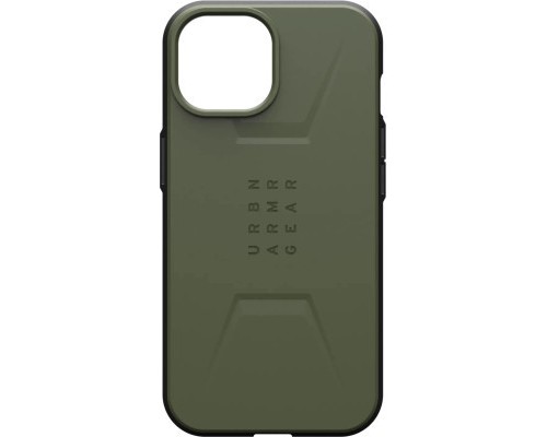 Чохол до мобільного телефона UAG Apple iPhone 15 Civilian Magsafe, Olive Drab (114287117272)