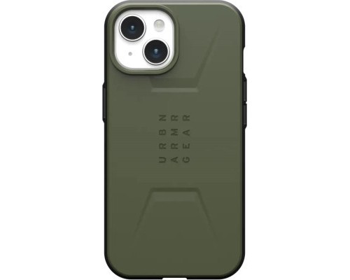 Чохол до мобільного телефона UAG Apple iPhone 15 Civilian Magsafe, Olive Drab (114287117272)