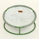 Лежак для тварин MISOKO&CO Pet bed round plush 45x45x22 см light green (HOOP31837)